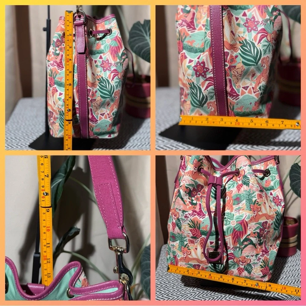 Disney x Dooney & Bourke Lion King 30th Anniversary Bucket Bag - Like New/EUC - Picture 15 of 16